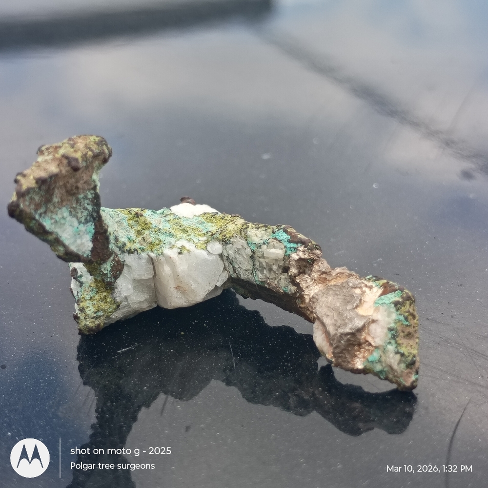 Native Silver calcite Copper Specimen | Mineralogical & Geological Collectors